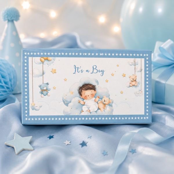It's a Boy  3gm 999 silver coin Gift Box with 3 coin set 